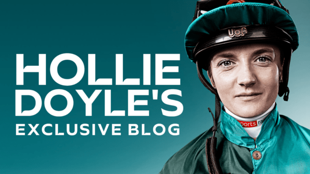 Hollie Doyle dan kuda dalam Shergar Cup Ascot 2023