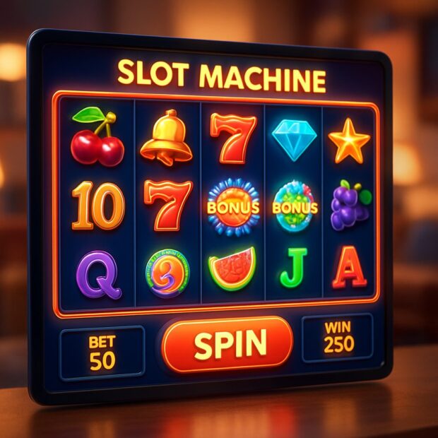 Ilustrasi Eksplorasi Fitur Bonus di Slot Online Zeustoto