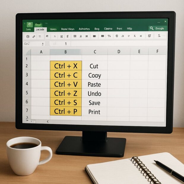 Ilustrasi 6 Shortcut Excel Santai ala Zeusbola yang Bikin Kerja Satset